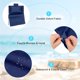 thumbnail image 2 of Tela de reemplazo para silla de playa Uxcell, silla de lounge con almohada, color azul oscuro, 2 of 7