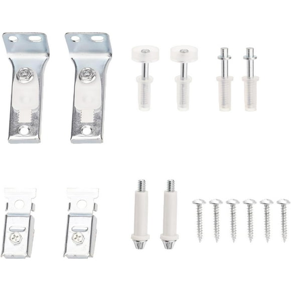 Upgraded Hardware Set Bifold Door Hardware Repair set Convenient Repair set Simple Installation for Garage & Barn Access