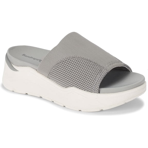 BareTraps Whisper Womens Sandals Flip Flops 9 Light Grey