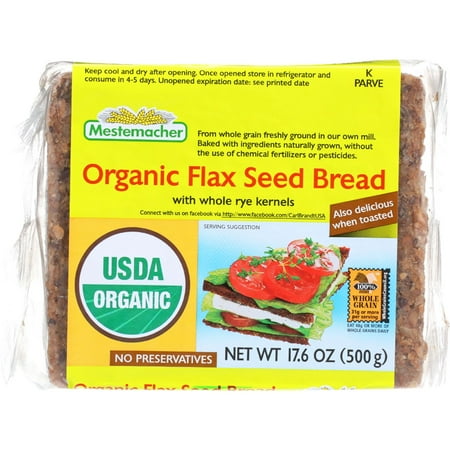 Bread Og2 Flax Seed 17. 6 OZ (Pack of 12)