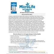 MicroLife Ultimate Organic Fertilizer, 8-4-6 40 lb