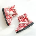 thumbnail image 2 of Women's Knit Slipper Boots - Plush Lining for Indoor/Outdoor Winter Comfort, 2 of 9