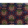 thumbnail image 4 of oneOone Georgette Viscose Fabric Leaves & Floral Block Print Fabric BTY 42 Inch Wide, 4 of 4