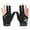 gray, variant on 1Pieces Sports Billiard Glove Soft Quick-Dry 3 Fingers Show Pool Cue Gloves for Left Right Hand