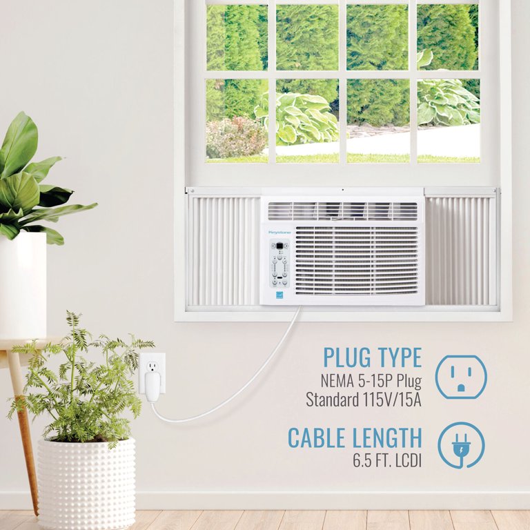 Keystone 8,000 BTU 115-V 350 Sq. Ft. Window Air Conditioner, White,  KSTAW08CE - Walmart.com