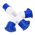 thumbnail image 4 of Industrial Plug Socket, Industrial Socket Connector IP44 2P+E 220-250V Safe Thickened PA66 Shell Strong Conductivity  For Wet Environment, 4 of 8