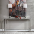 thumbnail image 7 of Uttermost Hayley Steel Metal and Mirror Console Table in Antique Silver, 7 of 7
