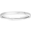 Pompeii 2mm Plain Polished Platinum Comfort Wedding Band (,)