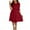 Red, variant on Tiqkatyck Vacation Dresses for Women, Women Fashion Round Neck Solid Color Three Quarter Sleeve Dress Party Dress, Summer Dresses for Women 2024 Blue