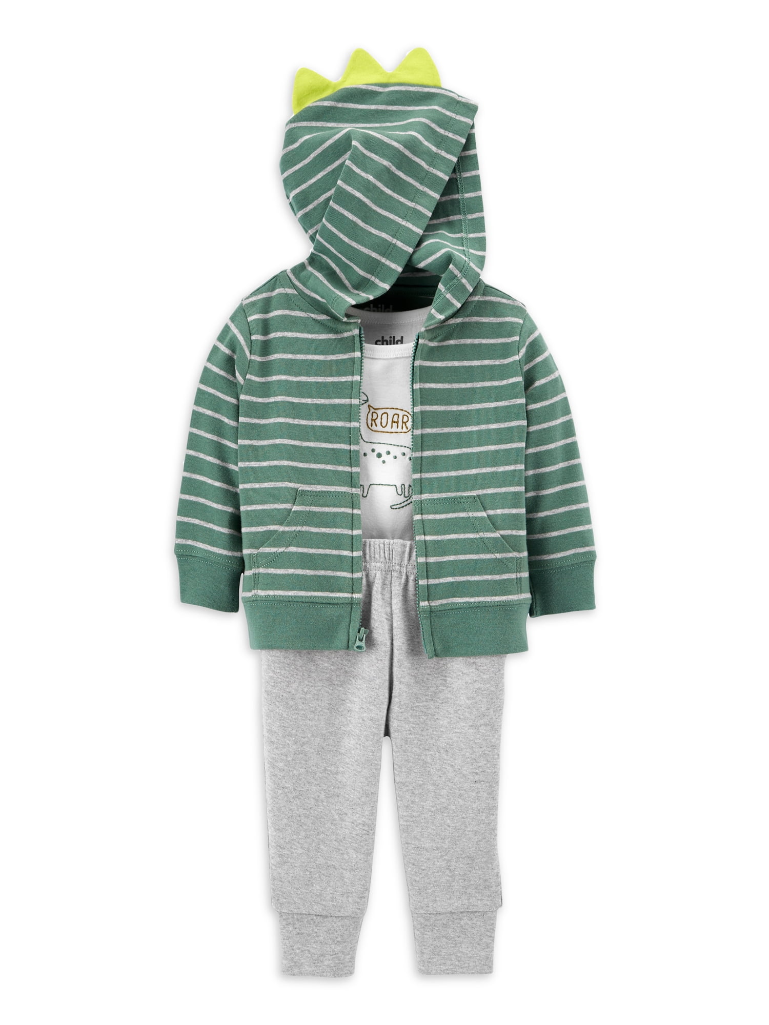 Carter's Child of Mine Baby Boy Cardigan Outfit Set, 3-Piece, Sizes Preemie-24 Months