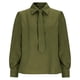 thumbnail image 2 of Eres Más Que una Camisa de Puntuación de Prueba Casual de Manga Larga Blusa de Poliéster de Cuello Redondo para las Mujeres, Camisa de Bufanda Top Mujer Sudadera de Moda para Uso Diario, 2 of 6