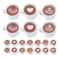 thumbnail image 2 of ColoMX 20 tazas de café pequeñas de resina para decoración de casa de muñecas, adornos de taza de café en miniatura, accesorios para casa de muñecas, mini taza de café de resina, juego de simulación, 2 of 7