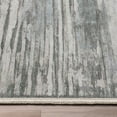 thumbnail image 6 of Well Woven Abstract Havana Modern Geometric Lines Flat-Weave Beige Blue 5'3" x 7'3" Area Rug, 6 of 7