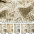 thumbnail image 6 of Jubilant  Easy Care Muslin Blanket Muslin Blanket Summer Couch Throw Lightweight Cotton Breathable Comfort Wrap for Bed Sofa Travel Holiday Use Easy Care, 6 of 8