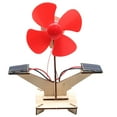 thumbnail image 4 of 5.59inchx2.28inchx5.12inch Solar Powered Fans Kids Solar Toy High-quality Materials Long-term Functionality Solar-powered, 4 of 4