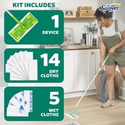 Swiffer Sweeper 2-in-1 Sweep and Mop Starter Kit,1 Mop + 19 Refills
