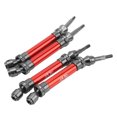 thumbnail image 4 of Componente de actualización del eje motriz delantero y trasero RC para vehículos traxxas Slash 1 / 10 RC eje de transmisión CVD metálico rojo, 4 of 10
