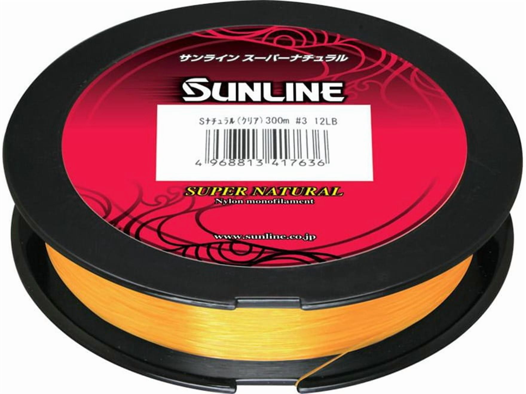 Sunline Super Natural Monofilament Fishing Line 14lb 660yd Orange