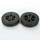 thumbnail image 1 of Paquete de 2 ruedas para parrilla de barbacoa, ruedas negras de 6 "para camión de mano, repuesto para la mayoría de accesorios de herramientas para pa DYNWAVEMX Rueda de parrilla para barbacoa, 1 of 8