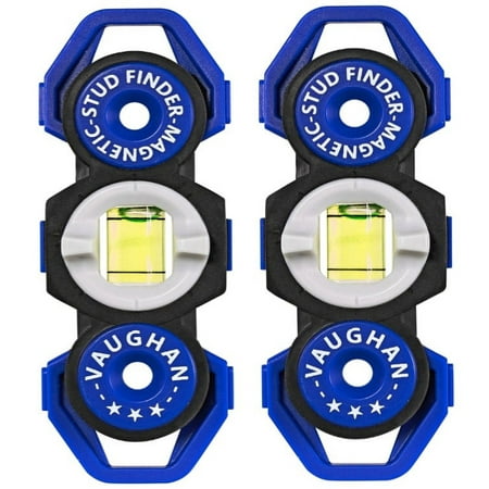 UPC: 0028907532707 | Vaughan 2 Piece Pocket Sized Magnetic Stud Finder and Level – 240143
