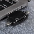thumbnail image 2 of Multi Function Four In One Memory Card Camera OTG Card Reader for IOS Mobile Phone Black, 2 of 4