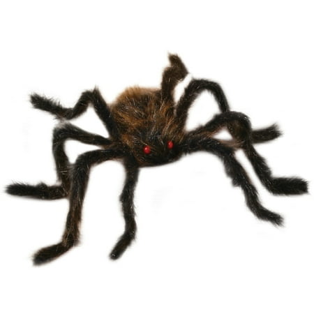 Fun World Spooky Giant Hairy Spider Halloween Decoration Prop, 20