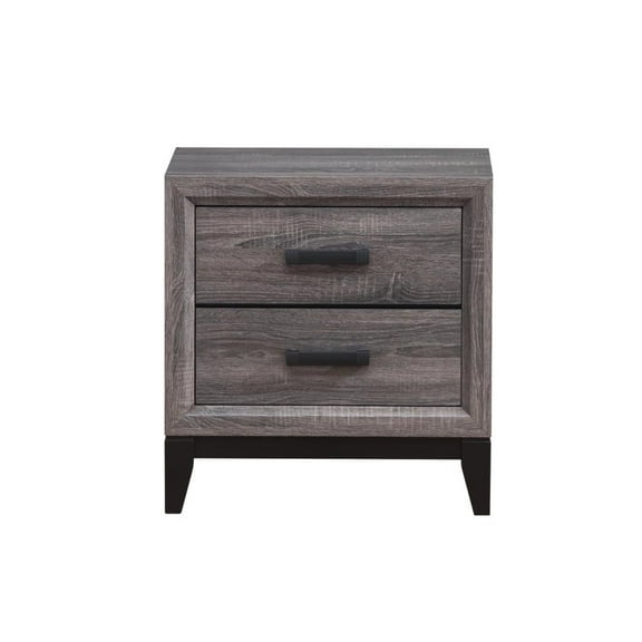 Global Furniture USA Kate Grey Foil Nightstand, 1 Piece