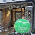 thumbnail image 5 of Rovga Christmas Ornaments 23.6Inch Christmas Balls Outdoor Atmosphere Inflatable Toys For Home Christmas Festive Gift Balls Xmas, 5 of 5