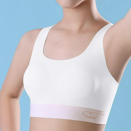 ATOGUTA Girls Sports Bra Crop Tops for Kids Training Bra Cute Crop Tops for Girls Cami Bra 12-15