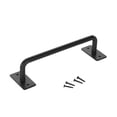 thumbnail image 3 of PENIKOKO Vintage Door Handle Rustic Style Black Bar Easy to Install 1Pack, 3 of 8