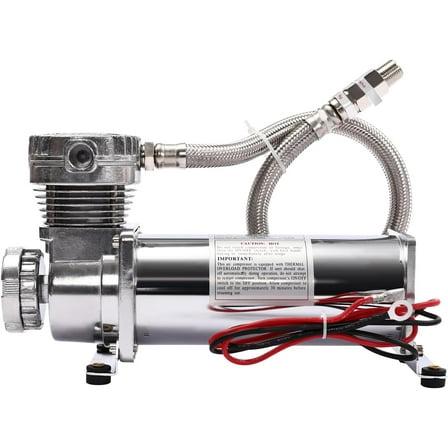 200PSI Air Compressor Kit,12V Portable Universal Air Ride Suspension Compressor, Heavy Duty High-Pressure Air Compressor For Car Horns, Pneumatic Suspension Systems, Pneumatic Tools, Car Tires,Etc