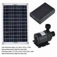 thumbnail image 1 of 50W Solar Water Pump 800L/H DC12V Solar Water Fountain Pump Low Noise for Garden Family Water Founta, 1 of 5