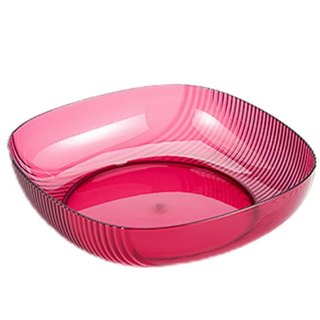 

Transparent Crystal Fruit Plate Multipurpose Snack Nuts Candy Storage Tray