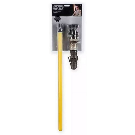 Star Wars Rey Skywalker Electronic Lightsaber (Detatchable Blade, Yellow)