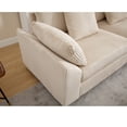 thumbnail image 5 of L Shaped Modular Sectional Sofa Set, Modern Deep Seat Corner Couch, 5-Seats Modular Sofa with 7 Pillows for Living Room, 5 of 9