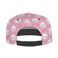 thumbnail image 4 of Fotbe Cute Cat Flat Bill Visor Cap Classic Snapback Hat Polyester Foam Trucker Hat Trucker Cap Adjustable Baseball Cap, 4 of 9