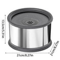 thumbnail image 3 of 3.5L Pet Dog Bowls , Stainless Steel No Spill Dog Water Bowl, Slow Water Feeder Metal Bowls, Spill Proof Water Dispenser for Dogs, 3 of 7