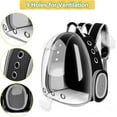 thumbnail image 5 of Wattne Backpack Carrier/Bubble Carrying Bag for Small Medium Dogs Cats, Space Capsule Pet Carrier for Hiking, Travel, Airline Approved - Black, 5 of 7