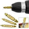 thumbnail image 5 of 6pcs Damaged Screw Extractor Drill Bit Set Take Out Broken Screw Bolt Remover, 5 of 8