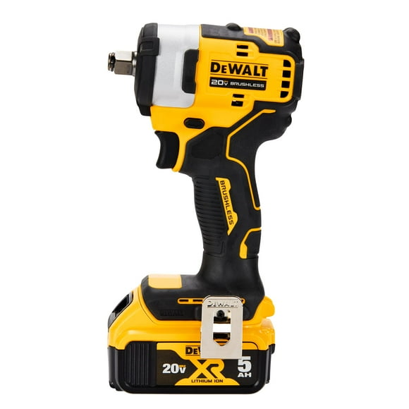 DEWALT DCF911P2 20V MAX 1/2 in. Cordless Impact Wrench with Hog Ring Anvil Kit