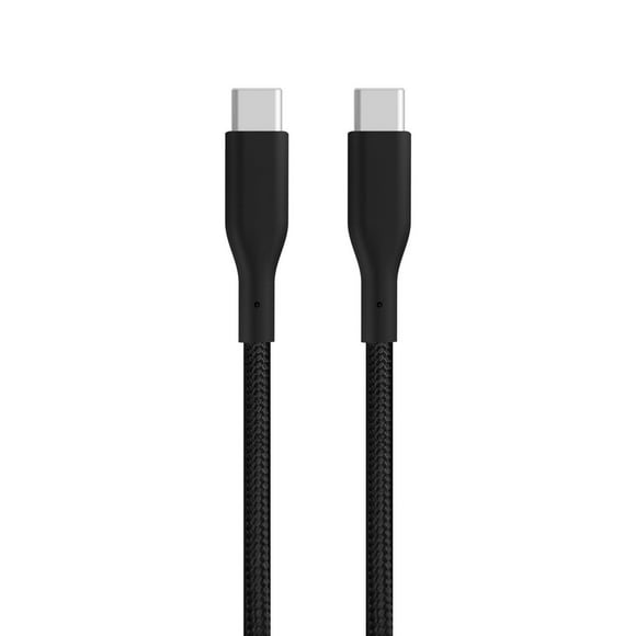 Cable GMobile Tipo C a Tipo C 60W, 50 cm, resistente para carga rápida y transferencia