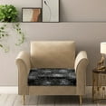 thumbnail image 5 of Renewold Spider Web Print Black Couch Seat Cushion Slipcover Individual Sofa Seat Cover Universal Armchair Seat Cushion Cover with Elastic Bottom for Halloween Home Decor, S, 5 of 5