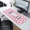 thumbnail image 2 of Long Mouse Pads for Desk,Tiny Ghost Halloween Pattern Desk Mats on Top Of Desks, Desk Mouse Pad Extra Large with 3mm Non-Slip Base and Stitched Edge for Gaming,Office,Work,Home 31.5x11.8in, 2 of 5