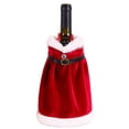 thumbnail image 2 of Funda para Vestido Botella Vino Adornos Navideños Botellas (B), 2 of 2