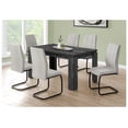 thumbnail image 5 of Dining Table, 60" Rectangular, Kitchen, Dining Room, Black Laminate, Contemporary, Modern, 5 of 9