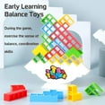 thumbnail image 5 of 48pcs Tetra Tower Balance Game, Swing Stack High Child Balance Toy, Diy Assembling Versatile Toy Gift For Kids, 5 of 5