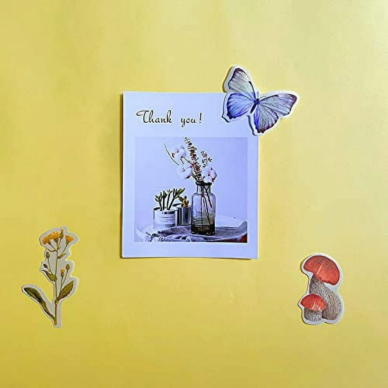 Mini Strip Washi Sticker Book - Mucha, Fruit, Plant, Butterfly, Mushroom,  Poster