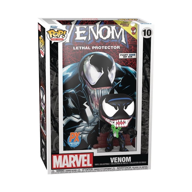 ¡Pop! Portada de Cómic: Protector Lethal de Venom de Marvel Previas Figura Exclusiva Funko Funko