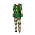 thumbnail image 3 of Christmas Family Pajamas Matching Sets Christmas Sleepwear Parent-Child Pjs Outfit for Christmas Holiday Xmas Party, 3 of 6