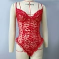 thumbnail image 4 of uublik Valentines Lingerie Set for Women Lace Babydoll Plus Size Sexy Naughty Bodysuit, 4 of 4